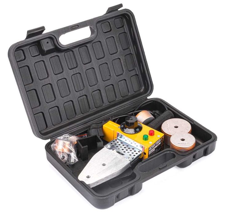 POWERMAT Zgrzewarka Do Rur Pcv Pp 1500w 6 Matryc 20-63mm PM1053