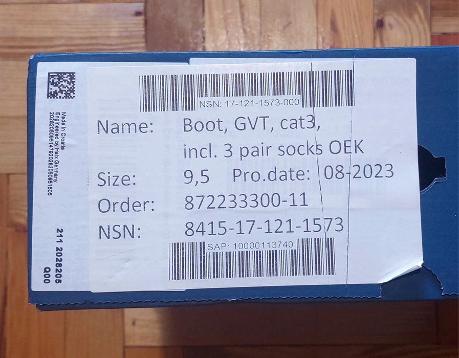 Берці Haix, Німеччина, 44 розмір