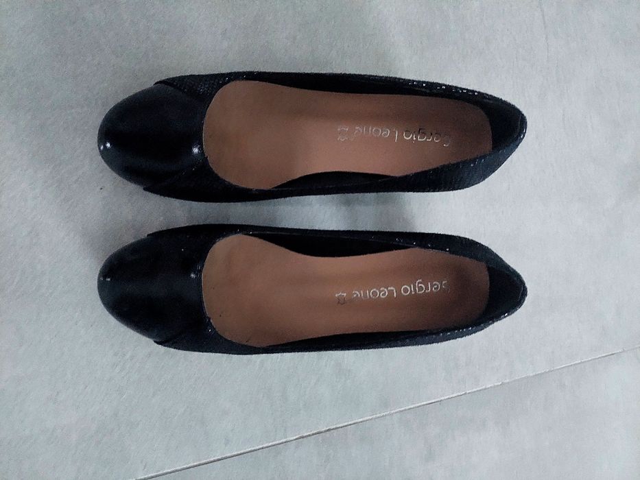 Buty damskie. Skóra naturalna. Bergio Leone. Rozmiar  37.