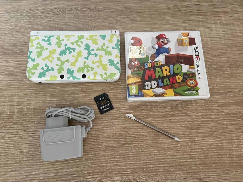 Konsola Nintendo 3DS XL Luigi Edition + gra + akcesoria