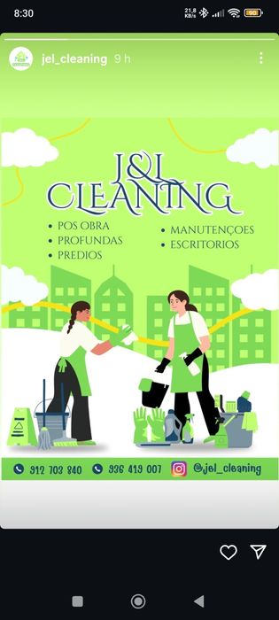 Limpeza de casa, escritório, prédio