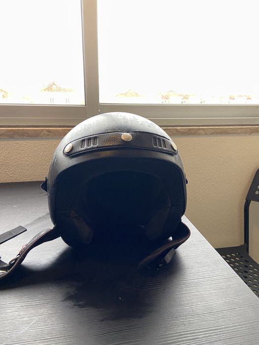 Capacete modular + capacete aberto + caixa 4L