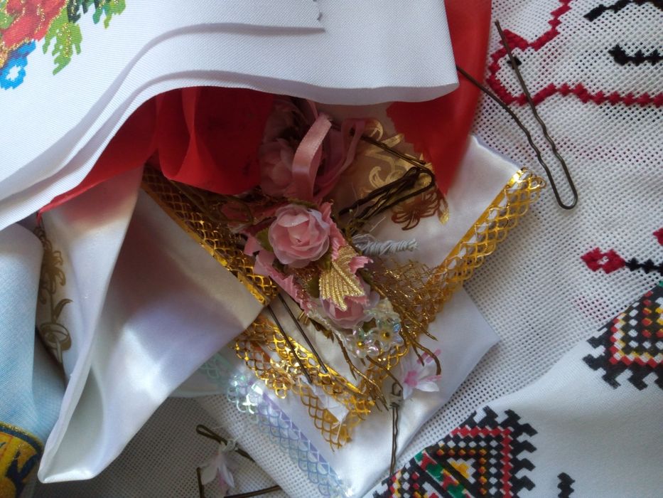 Фата+ рушники и мелочи