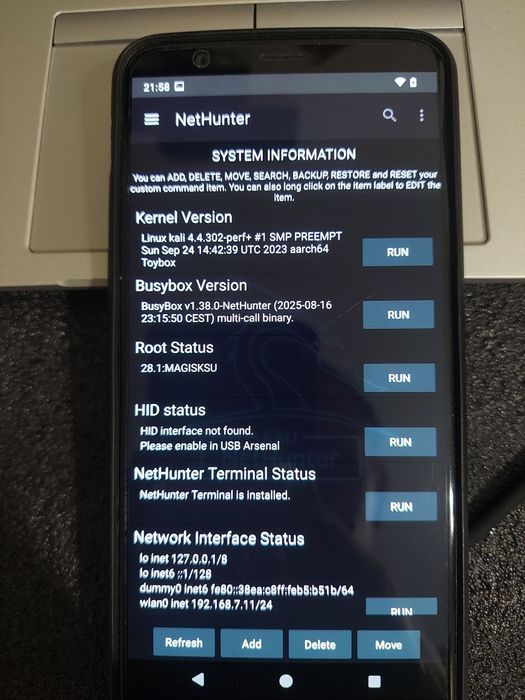 Oneplus 5t KaliNethunter