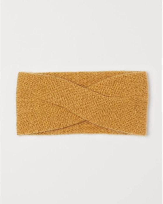 H&M  opaska 100% kaszmir nowa