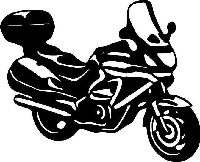 N942 Naklejka Honda Deauville 650
