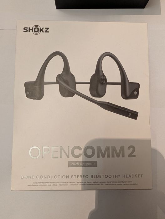 Shokz OpenComm 2 2025 Upgrade.