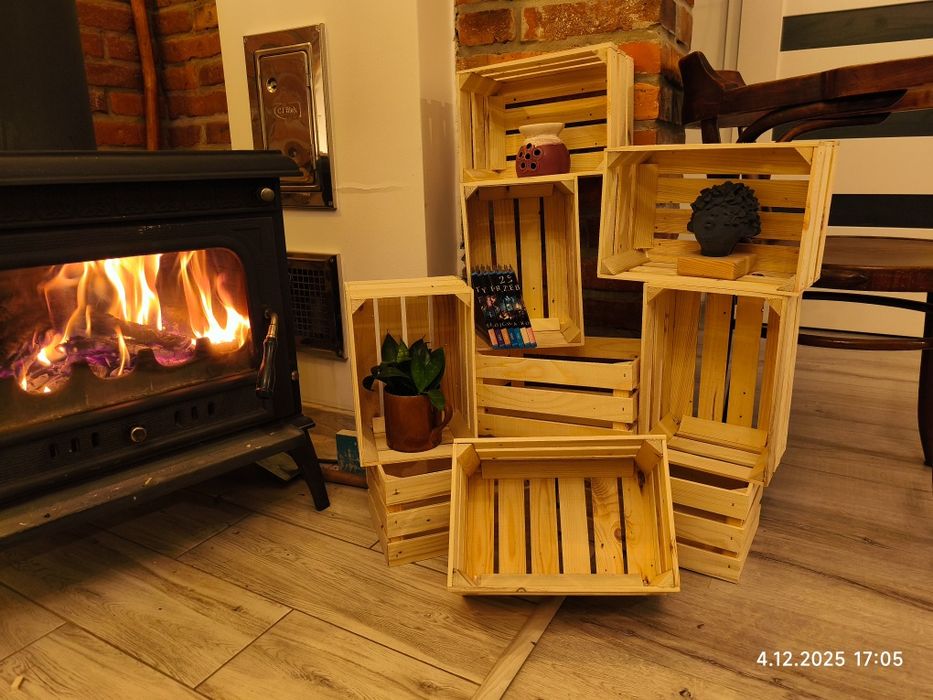 Skrzynka drewniana, dekoracyjna, sosnowa 29,5x20x15*