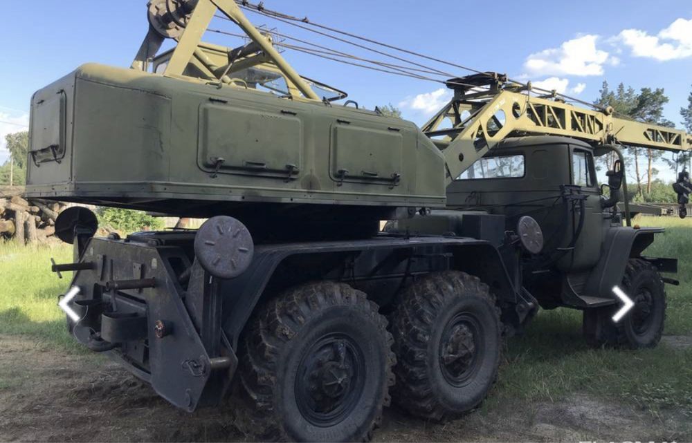 Урал 375 Електро кран 6.3 т