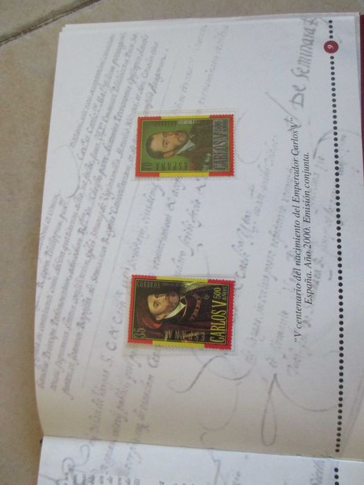CARLOS V - V Centenario nascimento - Selos e Fdc varios paises - 2000