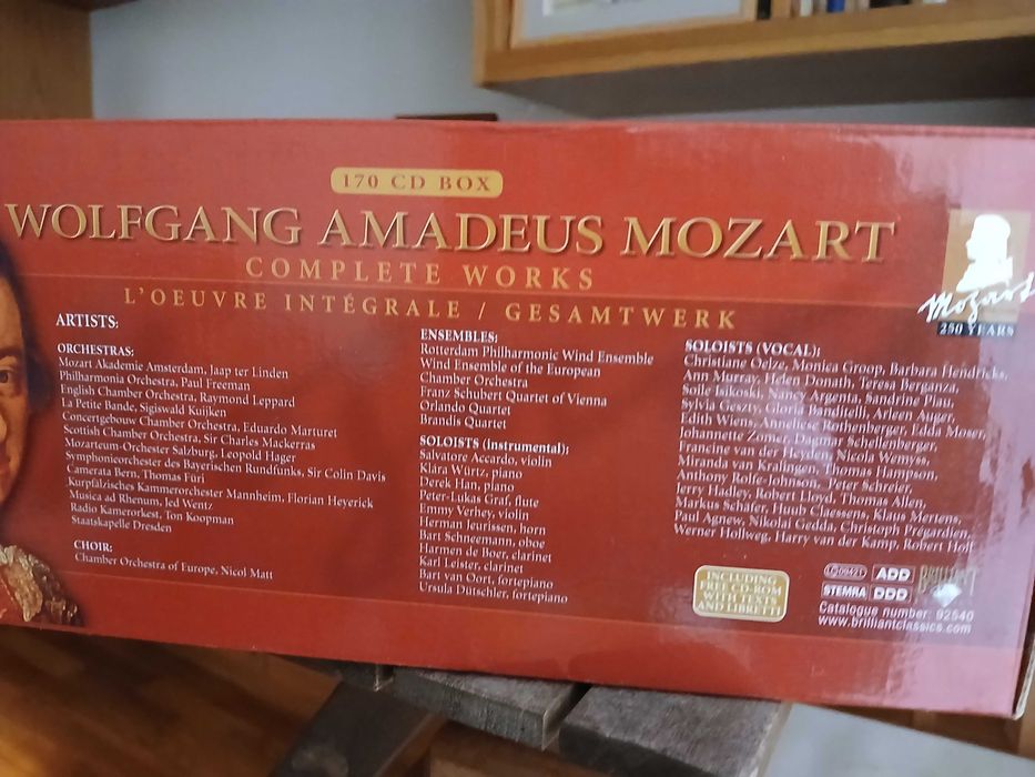 Mozart - Complete Works (170 cd)
