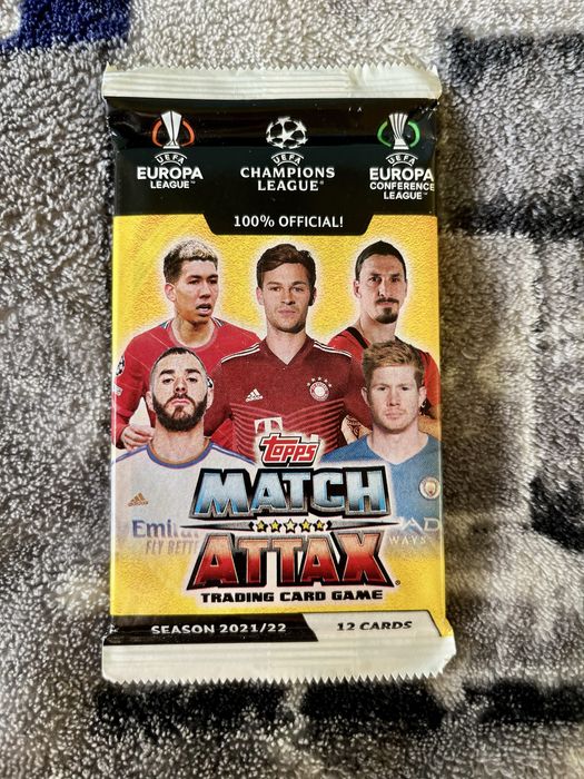 Saszetki Topps Match Attax Champions League 2021/22