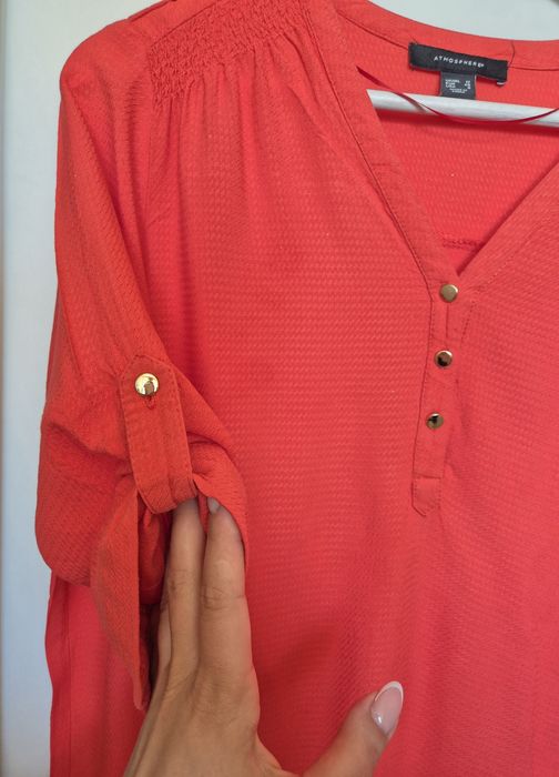Czerwona koszula/bluzka w r. 40