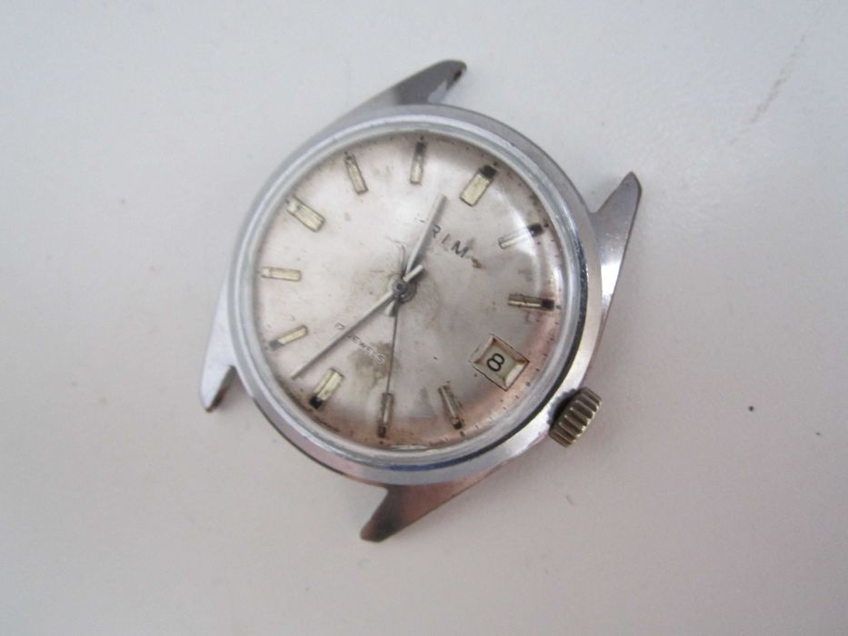 Часы мужские "PRIM" Чехословакия. Механика. Календарь.