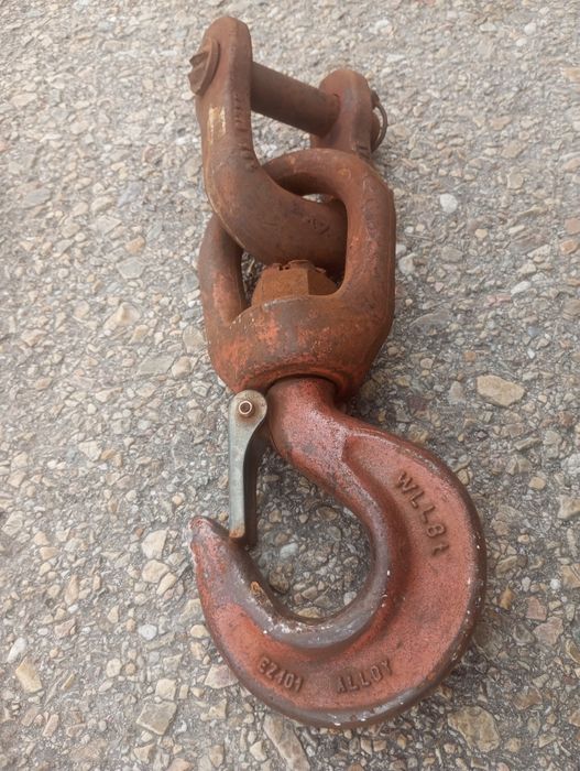 Ponteira guincho de grua