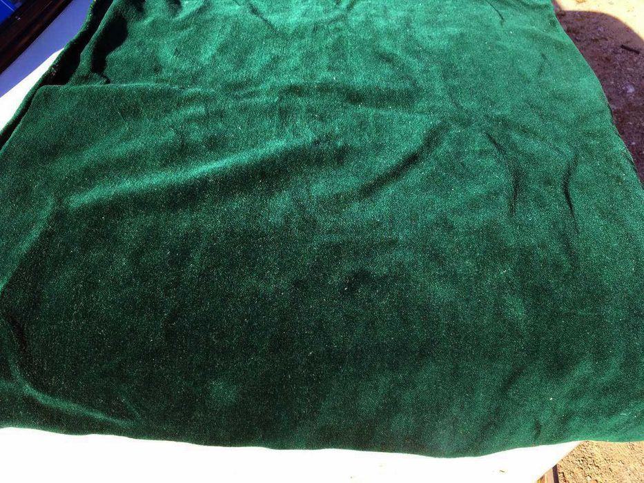 Бархат винтажная ткань СССР: 1,67м*63см и 2,65м*120см б/у отличное