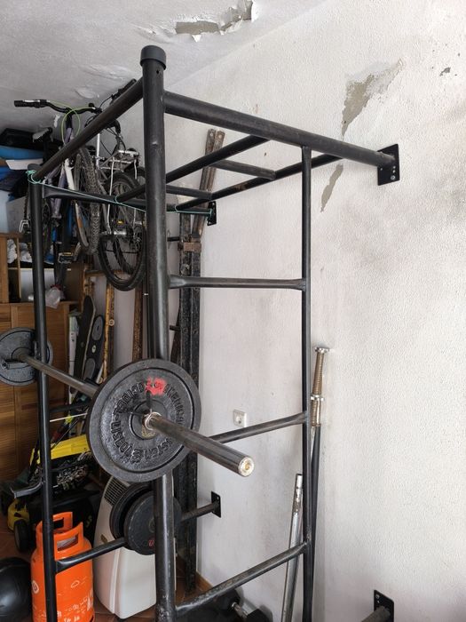 Rack de treino funcional artesanal
