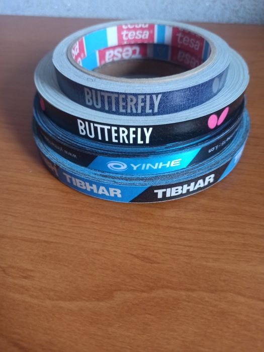 Водный клей для ракеток, торцевая лента, скальпель, настольный теннис