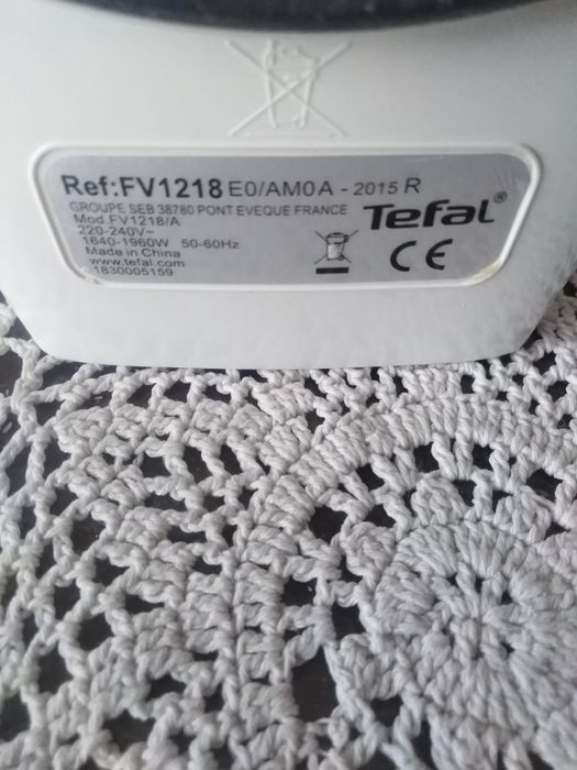 Żelazko parowe tefal FV1218  1800W