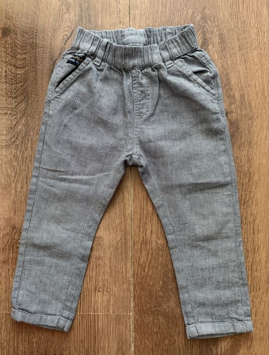 Eleganckie spodnie chłopięce Cool Club r. 86 spodnie wizytowe