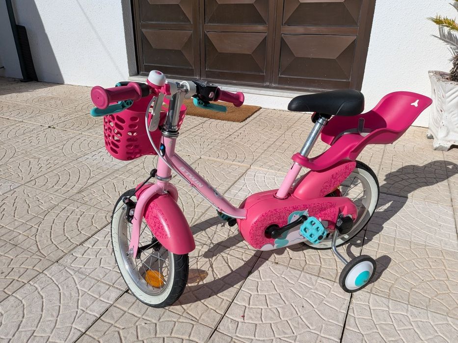 Bicicleta criança 3-6 anos menina