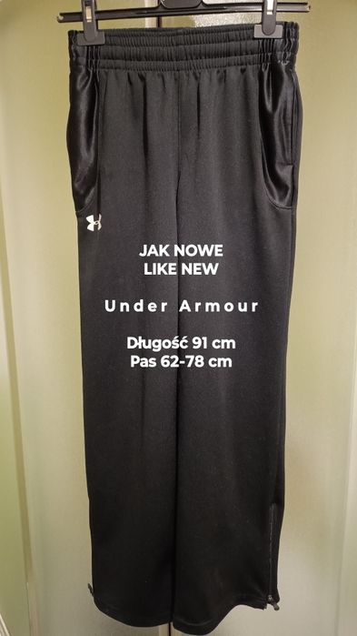 Under Armour Damskie/dziewczęce spodnie sportowe, Dł 91 cm, Pas 62-78