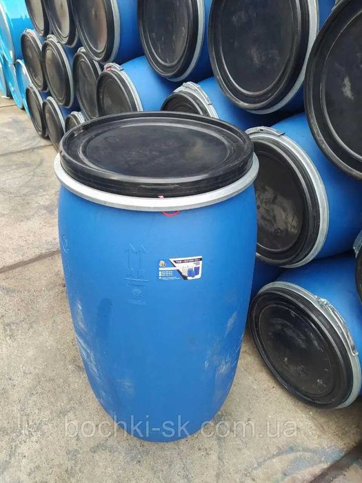 Бочка Б\В 30,60,100,160,200л пластик, харчова (тара,бак,ємність) ЛЬВІВ