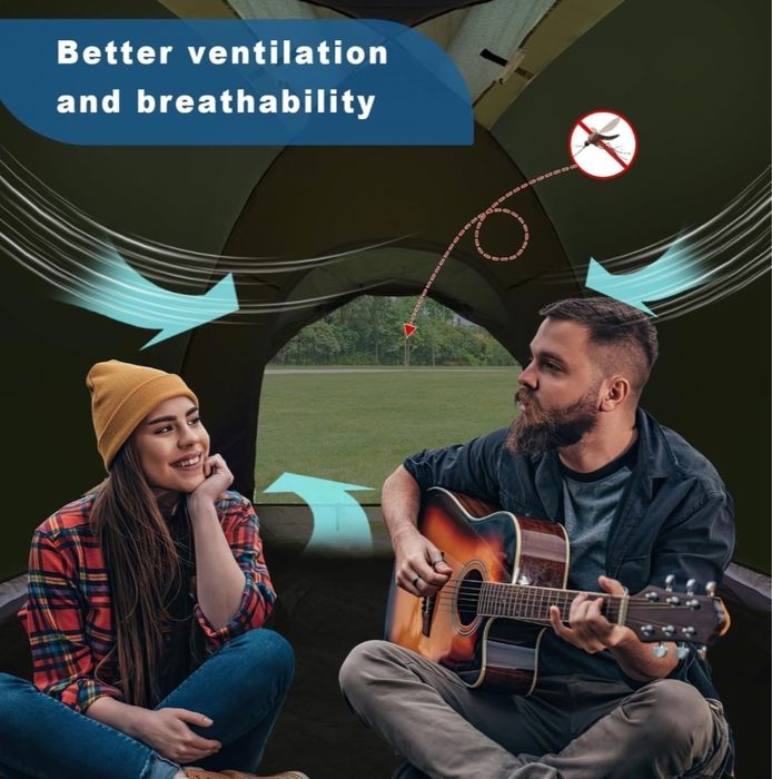 Туристичний намет з ґанком, палатка туристична