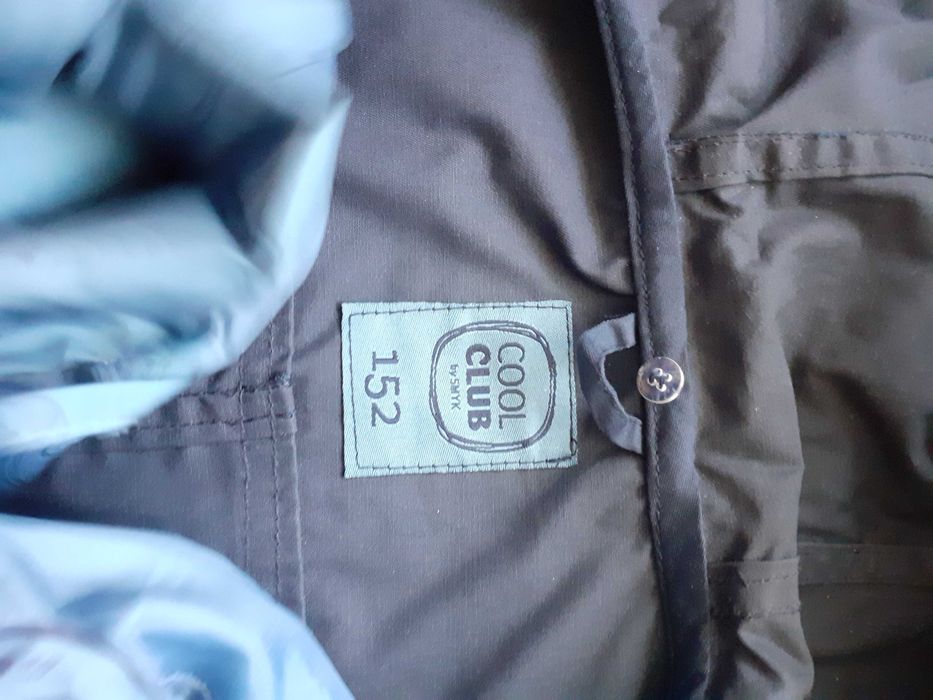 Kurtka Parka granatowa 152cm. Wiosna-jesień