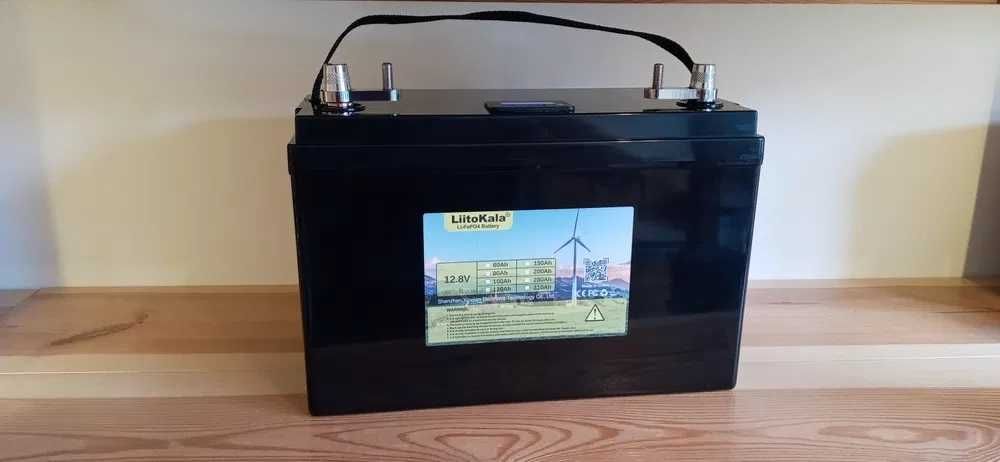 Akumulator Bateria LiFePO4 120Ah 12v Fotowoltaika Kamper UPS Off Grid