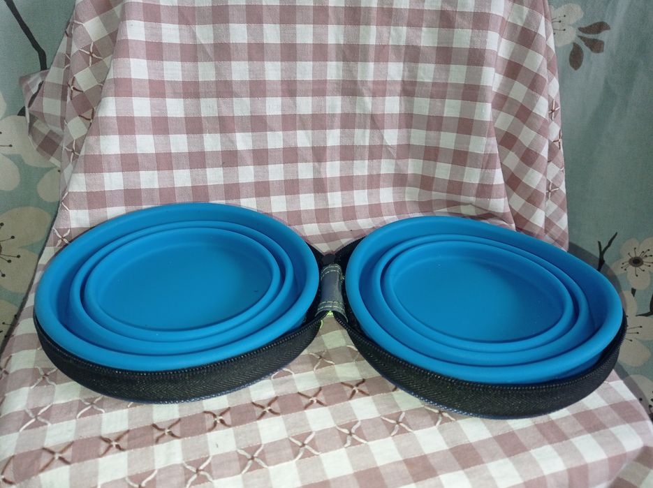 Складна миска для домашніх тварин Pet collection