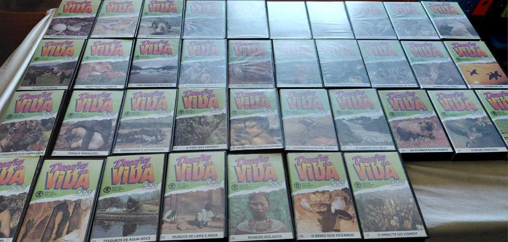 Coleção de cassetes completas Desafios da Vida