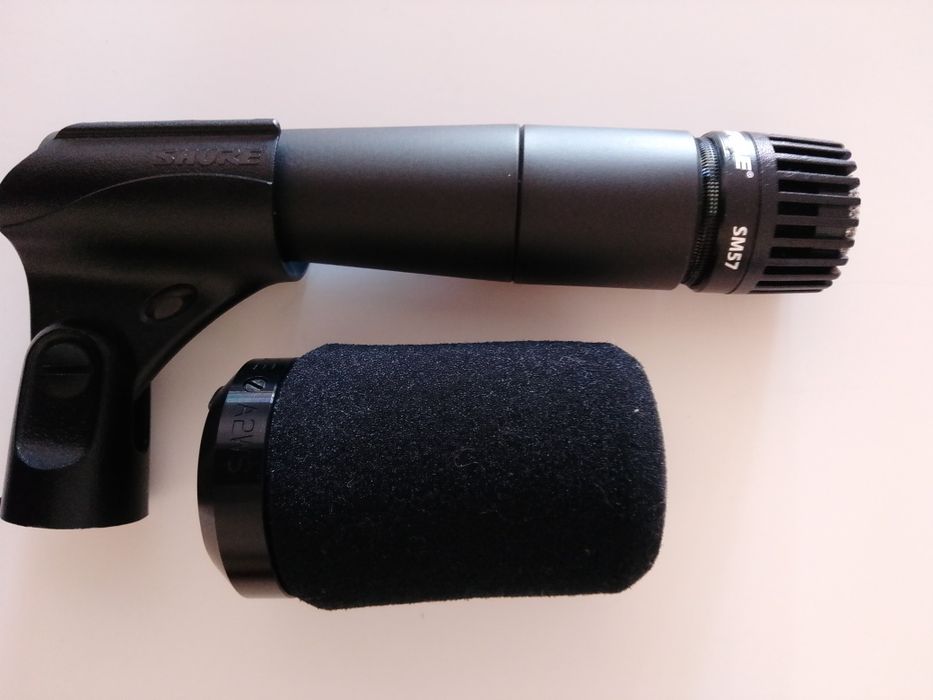 Microfones shure e sennheiser
