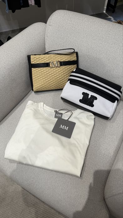 Футболки жіночі Max Mara нові, розмір S/M, білий колір, оригінал