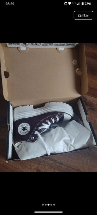 Nowe trampki Converse