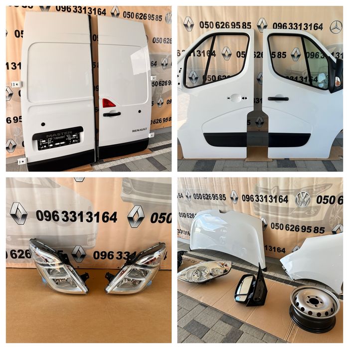 Master 3 Movano NV 400 разборка бампер капот фара крыло подвеска лот