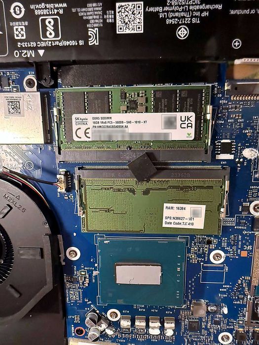 Оперативна пам'ять SK Hynix 32GB (2x16GB) DDR5-5600 SODIMM для ноутбука