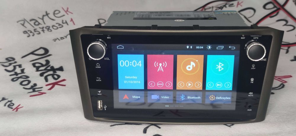Radio 2 DIN Toyota Avensis T25 – Android 14 - Novo Garantia
