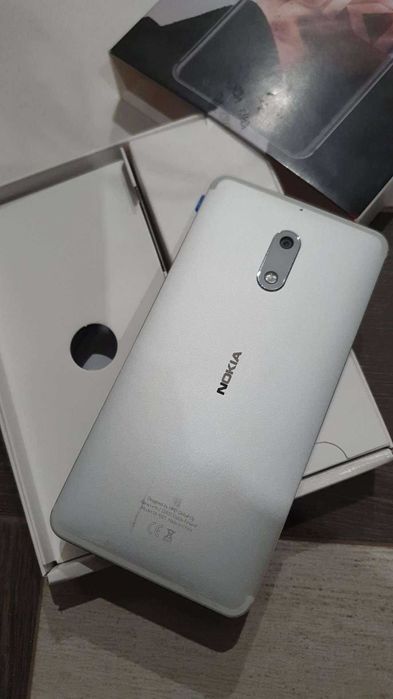 Nokia 6 TA-1021 5,5 /Octacore/3GB/32GB/8MP/4G Prata Smartphone