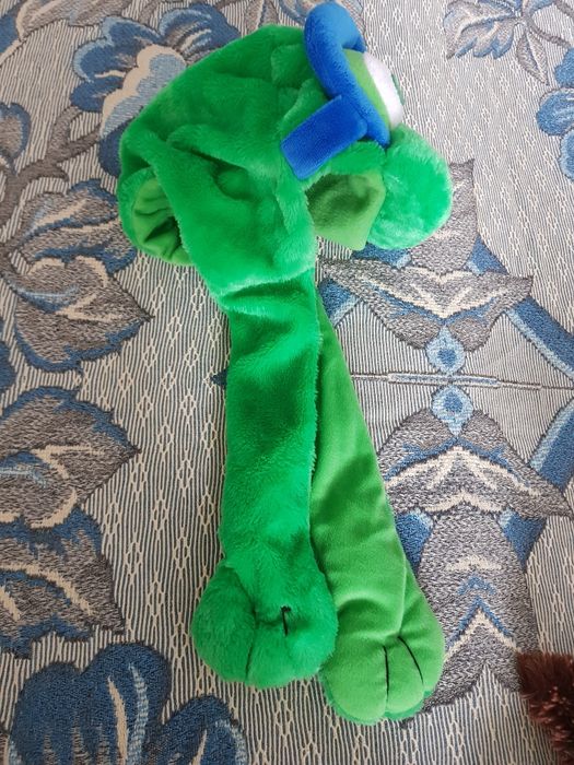 Pluszowa czapka z wizerunkiem zolwia