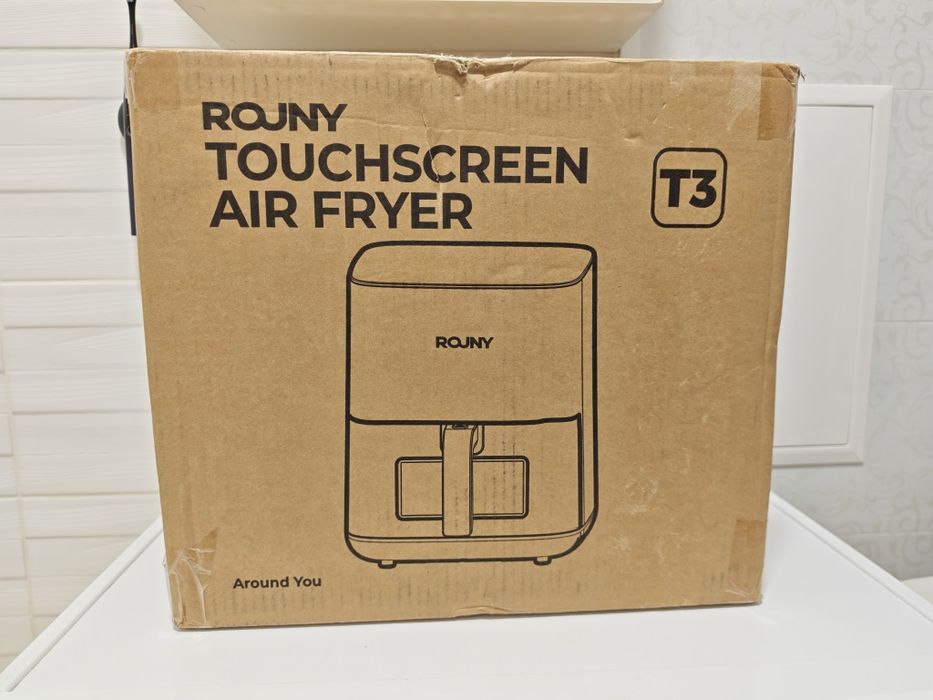 Аерофритюрниця (аерогриль) ROJNY T3 (1450W) Сенсорна з вікном
