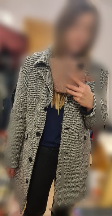 Płaszcz długi używany