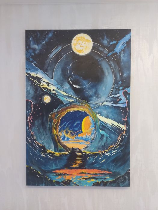 Картина  акрилом