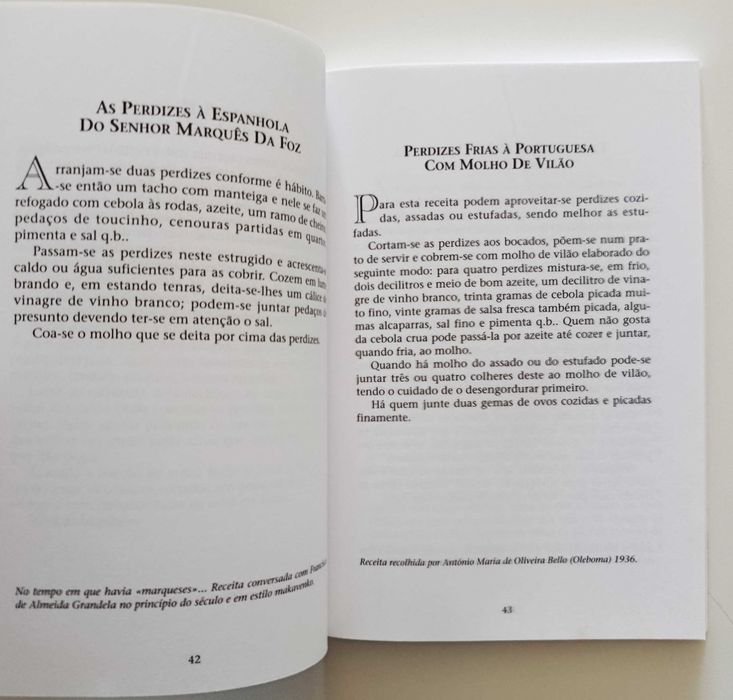 A Perdiz no receituário ibérico | Mário Varela Soares