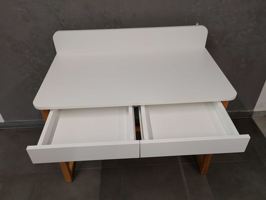 Biurko Verysimpl B-DES8 z szufladami i ogranicznikiem 100 x 58 x 75 cm