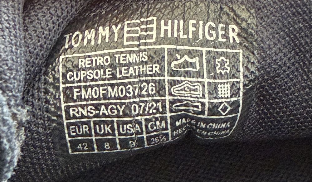 Мужские кеды Tommy Hilfiger