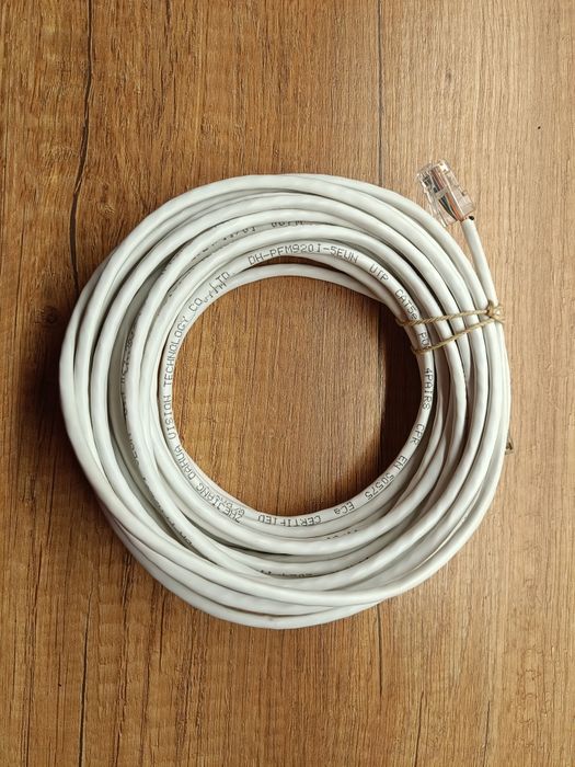 Kabel skrętka komputerowe 10m 5 kategorii rj45