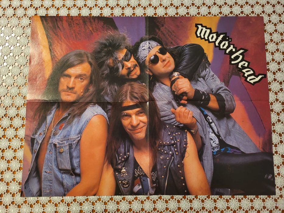 Metal Hammer plakaty 1991/1992   Motorhead / Antrax