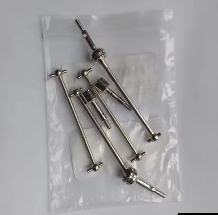 Półosie napędowe CVD przód+tył do modelu rc Wltoys 144001