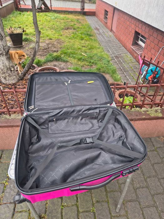 walizka titan rozowa 65x45x25cm